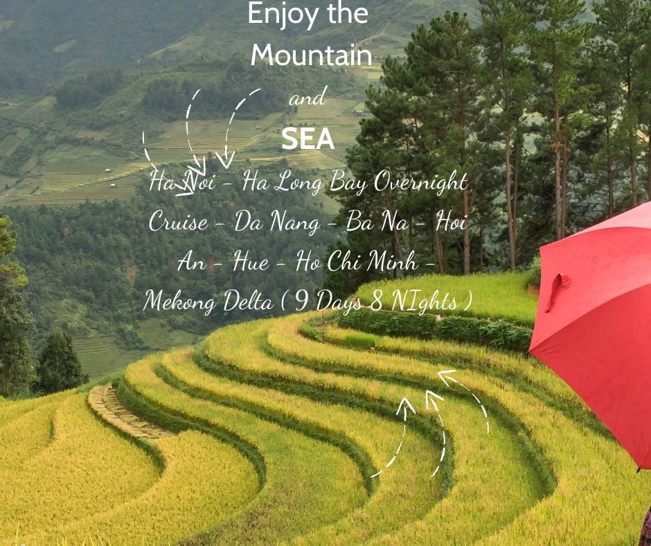 Vietnam Grand Journey – 9 Days / 8 Nights Hanoi – Halong Bay (Overnight Cruise) – Da Nang – Ba Na Hills – Hoi An – Hue – Ho Chi Minh City – Mekong Delta